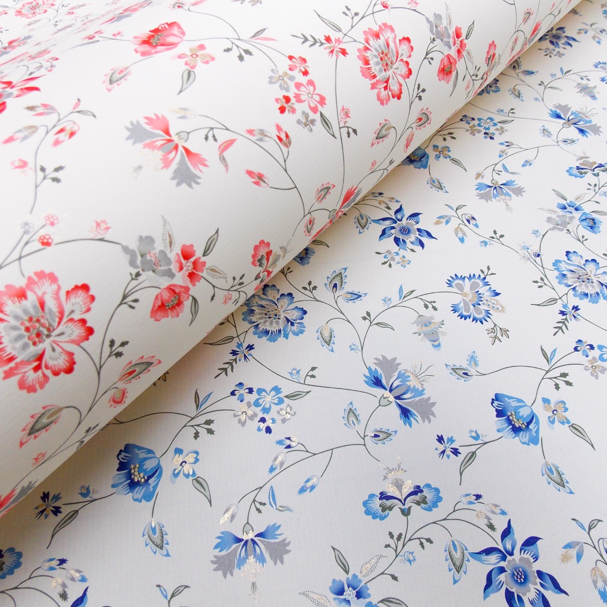 装飾紙ロッシ 1931 青 赤