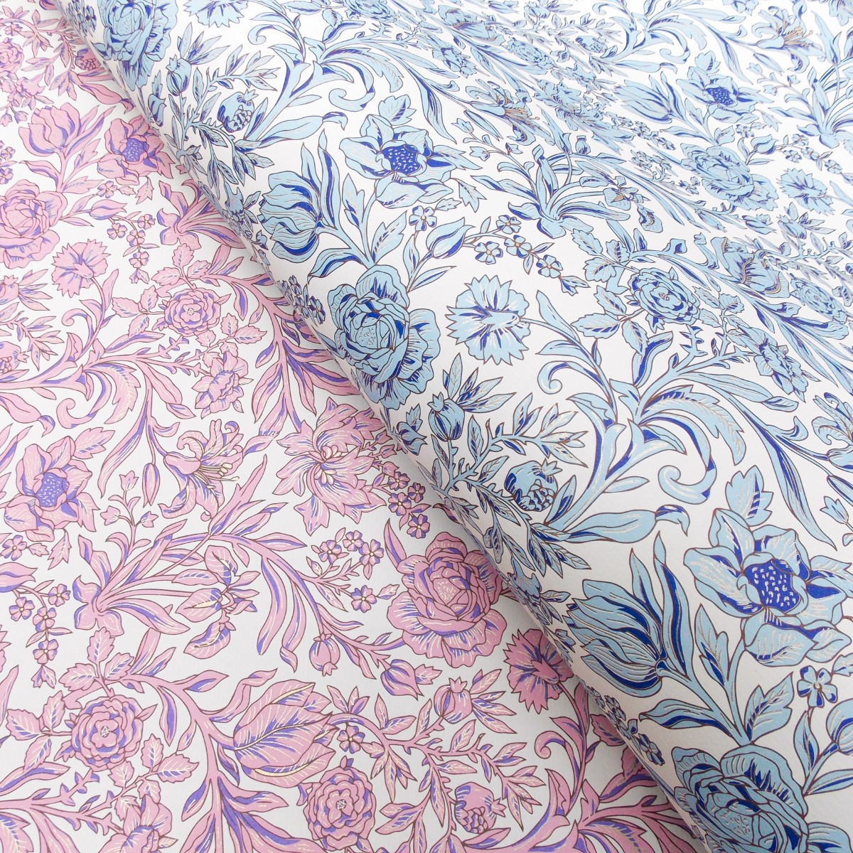 装飾紙ロッシ 青 赤 1931